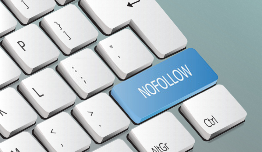 Hindari menggunakan atribut nofollow pada tautan internal