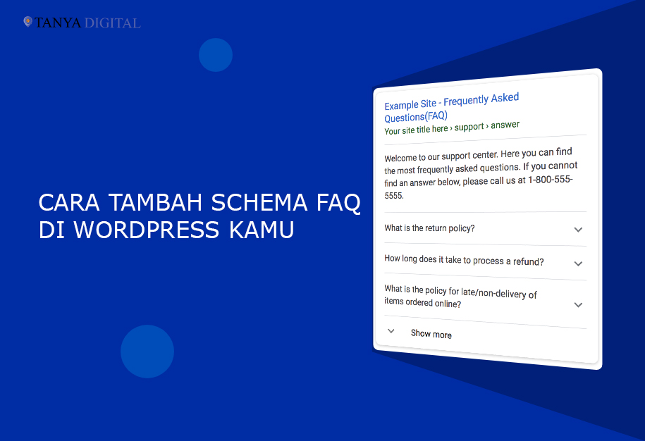 Cara Tambah Schema FAQ di Wordpress