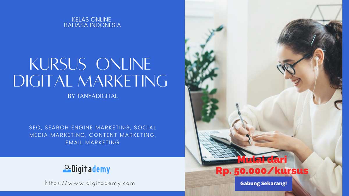 Kursus Online Digital Marketing Digitademy
