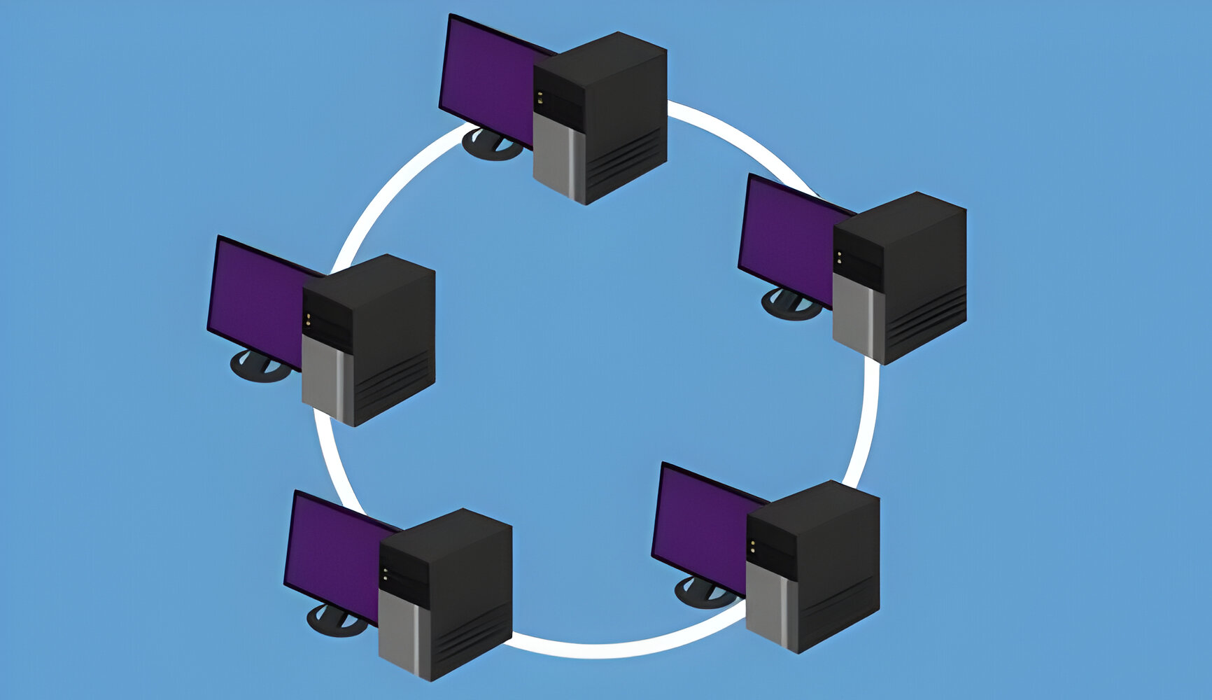 Apa itu Topologi Ring? Pengertian, Fungsi, Karateristik, Kelebihan dan Kekurangan - Tanya Digital